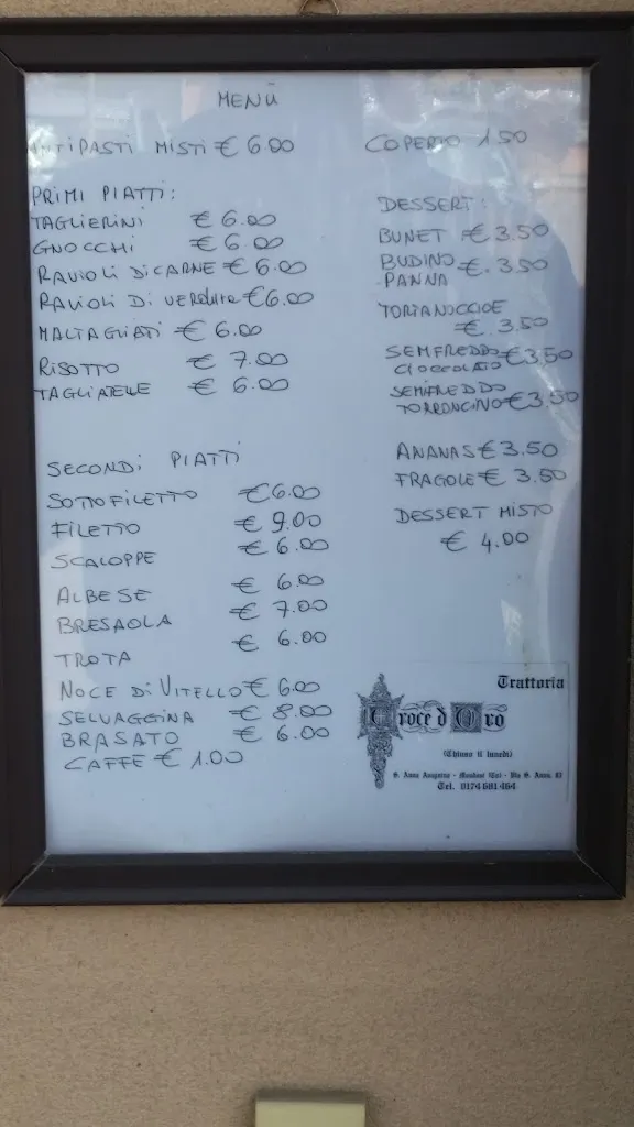 Menu_Trattoria Bar Croce D'Oro_Breo_image_1