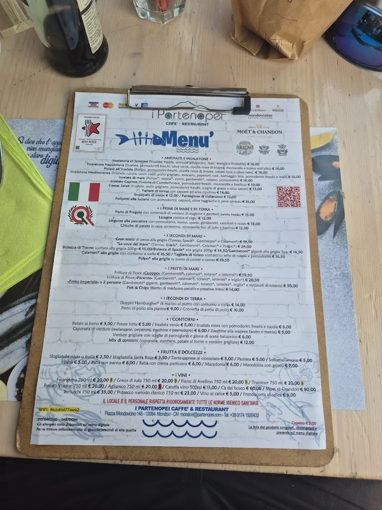 Menu_I Partenopei - Mondovicino Outlet Village_Breo_image_2