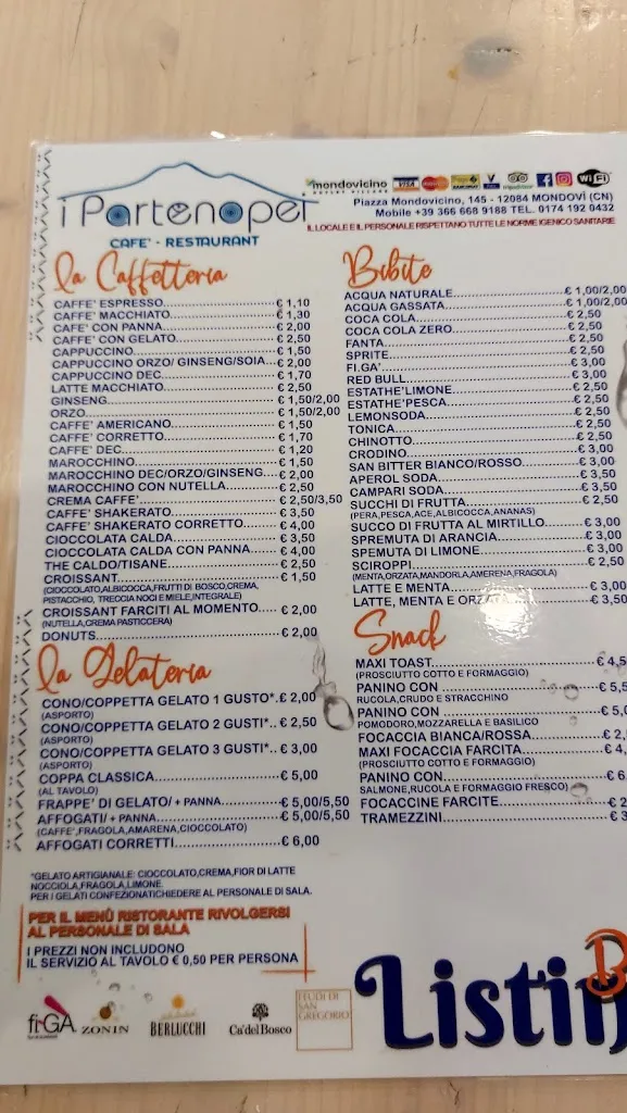 Menu_I Partenopei - Mondovicino Outlet Village_Breo_image_3