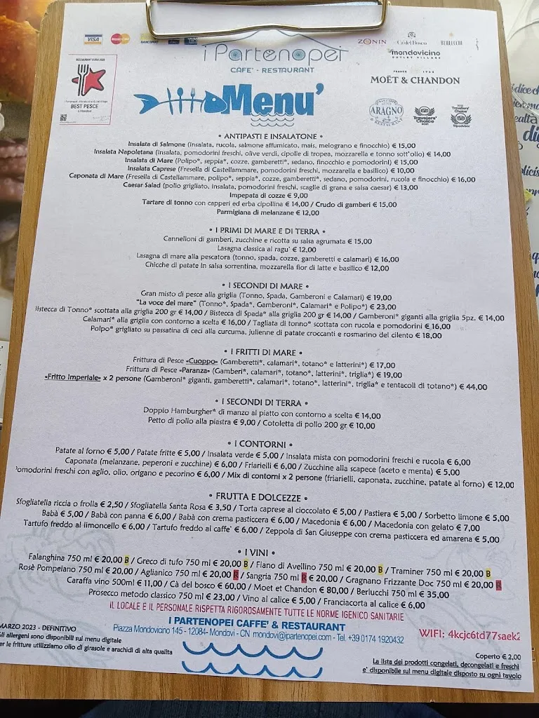 Menu_I Partenopei - Mondovicino Outlet Village_Breo_image_4