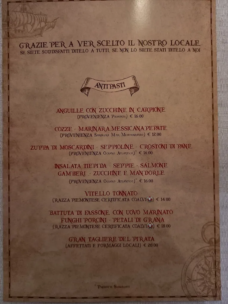 Menu_Ristorante Pizzeria Il Pirata_Bricherasio_image_2
