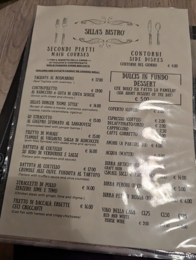 Menu_Silla's Bistrò_Castiglione_image_2
