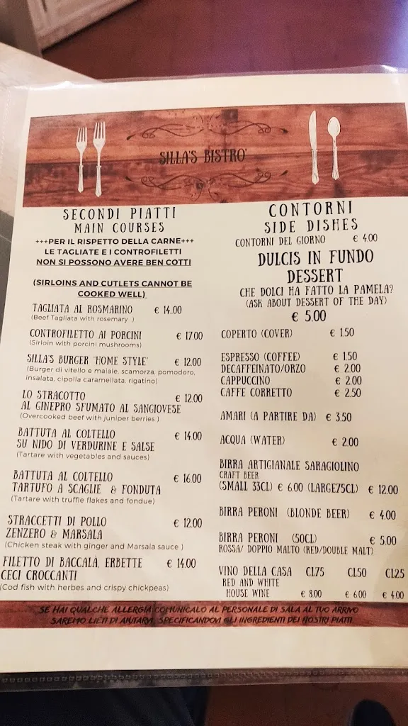 Menu_Silla's Bistrò_Castiglione_image_3