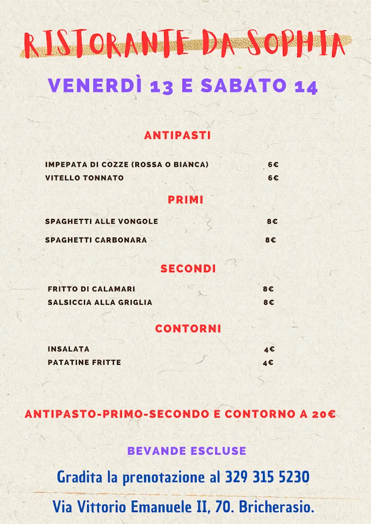 Menu_Ristorante da Sophia con mamma e papà_Bricherasio_image_2