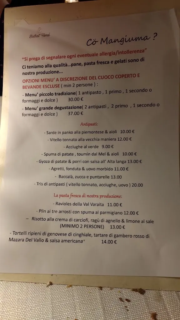 Menu_Bistrot Fumé_Brossasco_image_1
