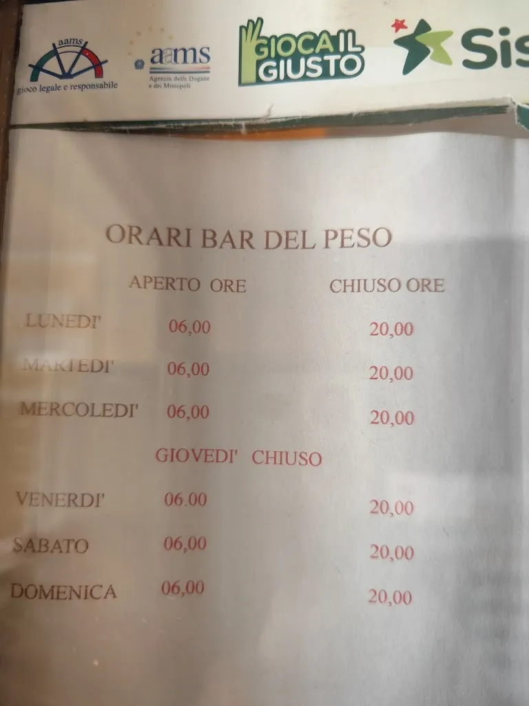 Menu_Bar Del Peso_Brossasco_image_1