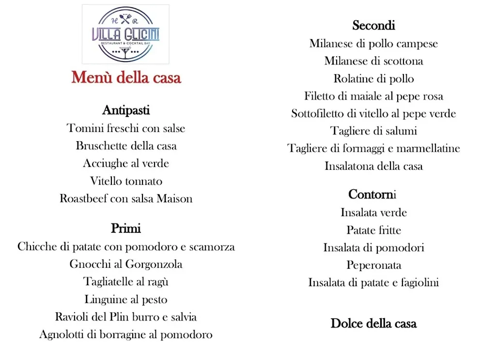 Menu_Villa Glicini Home Restaurant_Buttigliera Alta_image_1