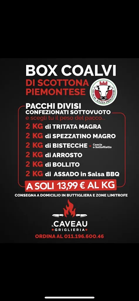 Menu_Il CAVEAU Griglieria_Buttigliera Alta_image_1