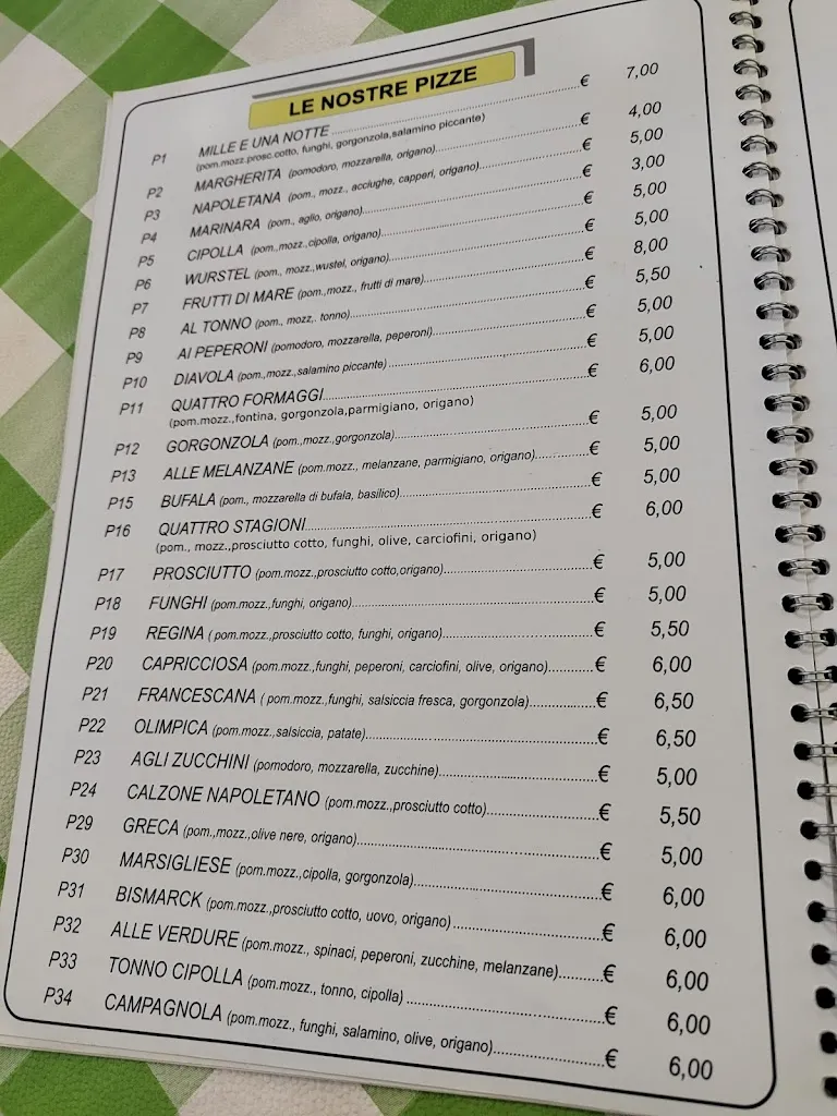 Menu_Ristorante Pizzeria Mille E Una Notte_Cafasse_immagine_2