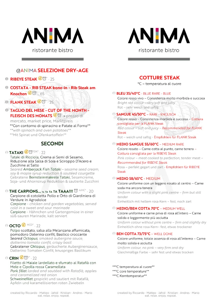 Menü_ANIMA Ristorante Bistro_Calamandrana_Bild_1