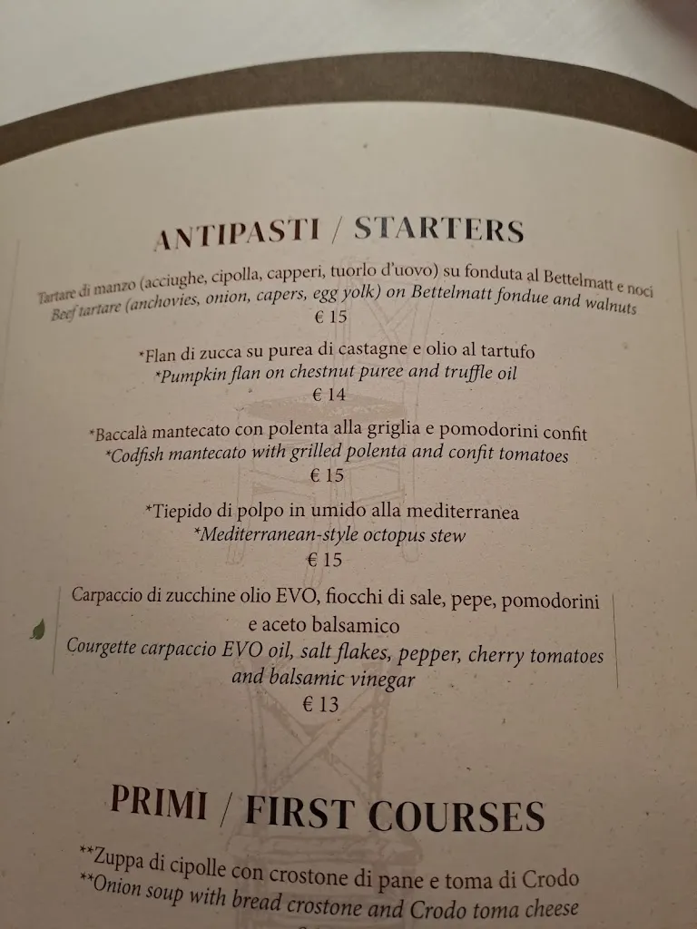 Menu_La Cadrega Restaurant_Cambiasca_image_4