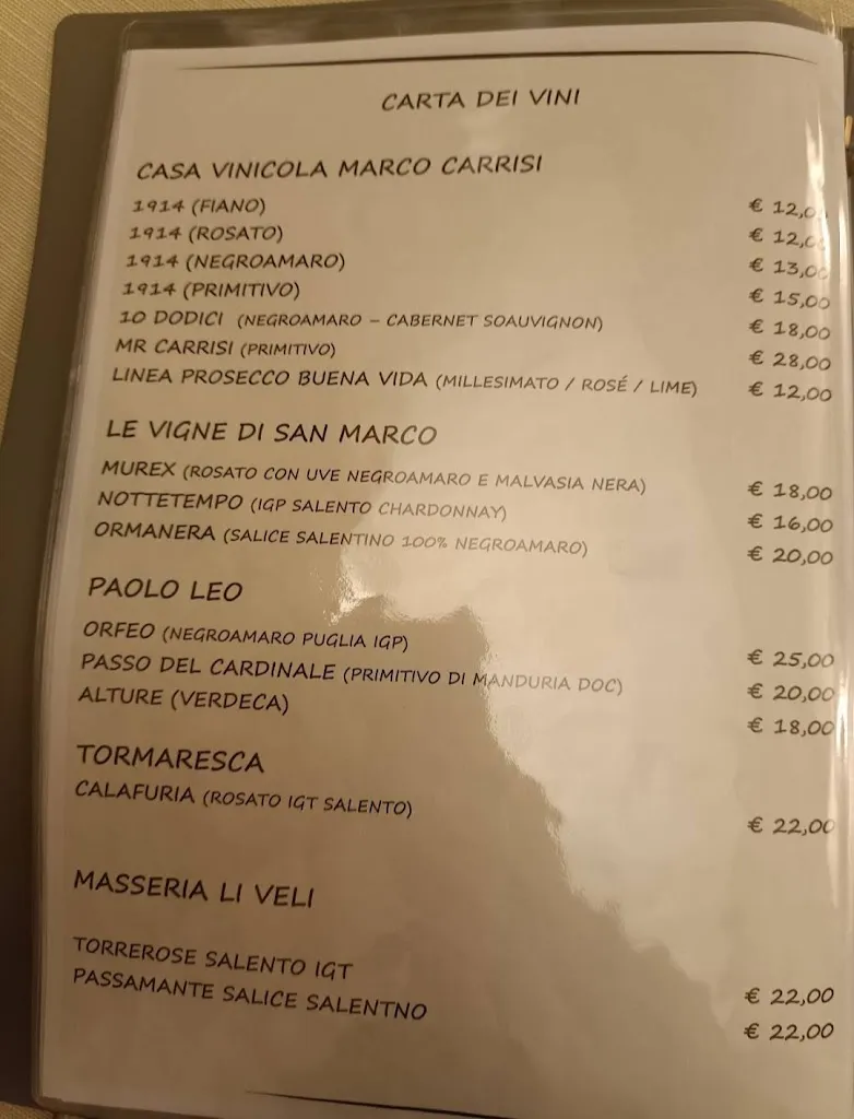 Menu_Da Zio Gianni_Cellino San Marco_image_4