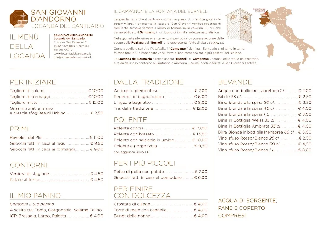 Menu_Ristorante Locanda del Santuario di San Giovanni d'Andorno_Campiglia Cervo_image_2