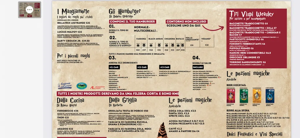 Menu_La Tana - Hamburgheria & Birreria | Cameri_Cameri_image_3