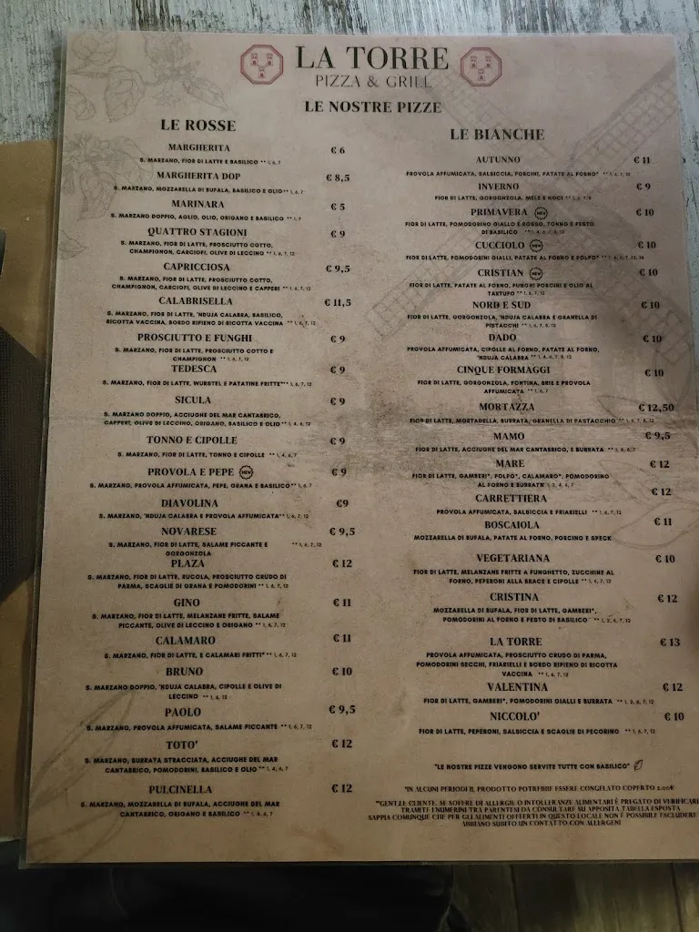 Menu_La Torre Pizza e Gril_Cameri_image_4