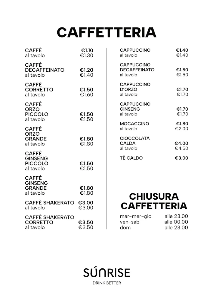 Menu_Sunrise Drink Better_Cameri_image_1