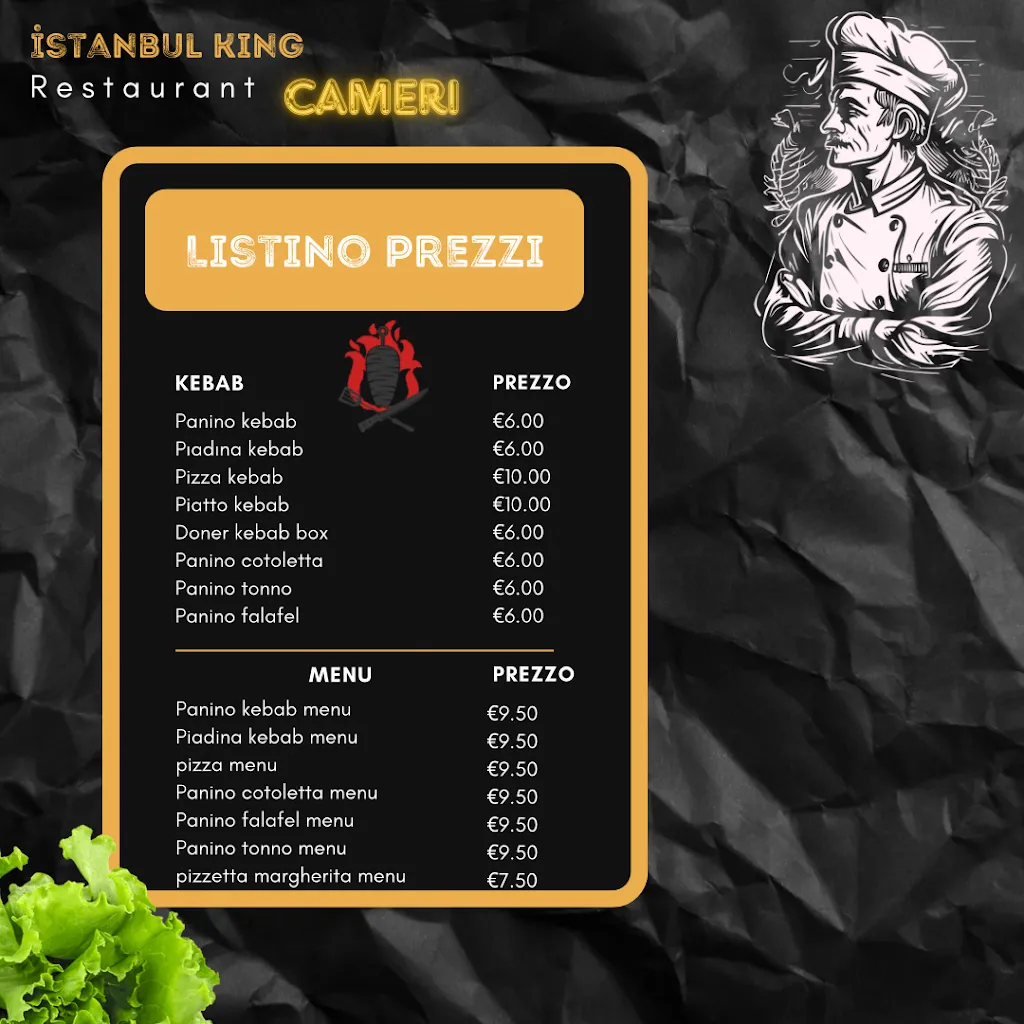 Menu_ISTANBUL KING KEBAB & PIZZA_Cameri_image_2