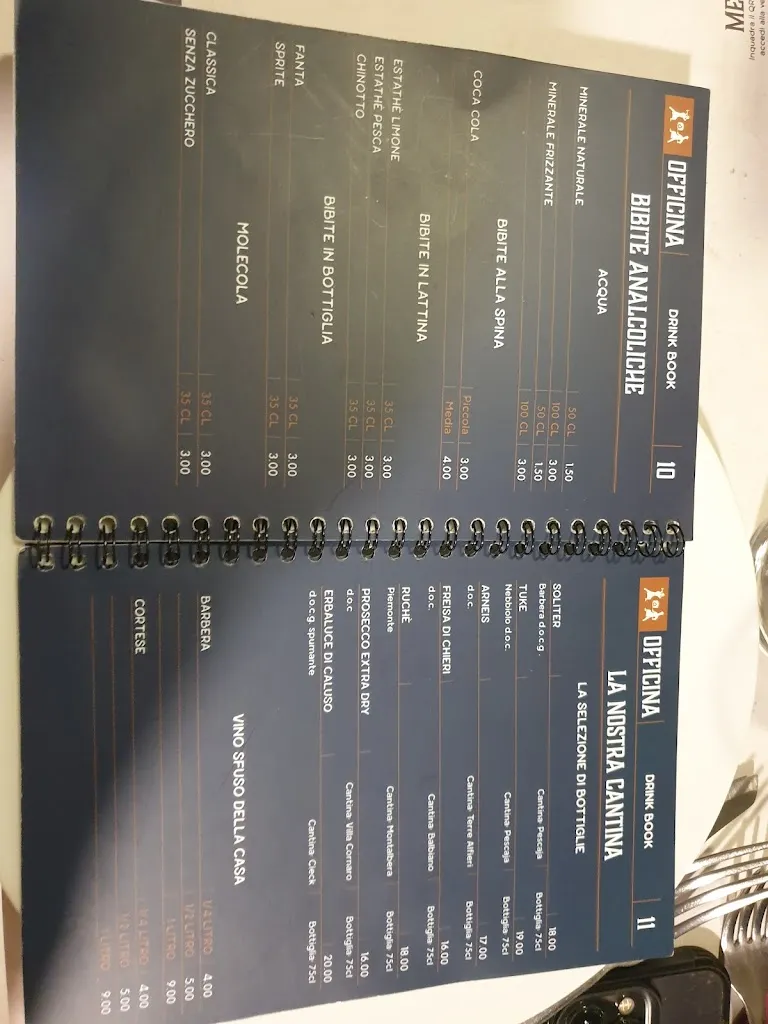 Menu_Pizzeria Officina_Cambiano_image_4