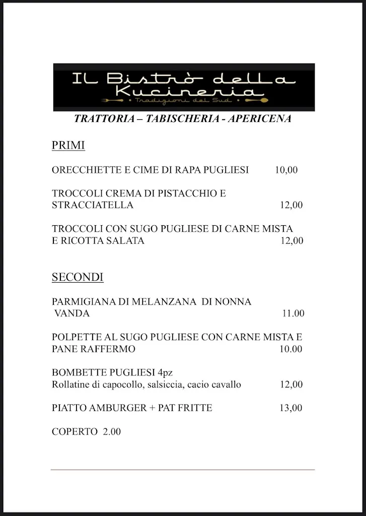 Menu_Il BISTRO’ DELLA KUCINERIA_Cambiano_image_3