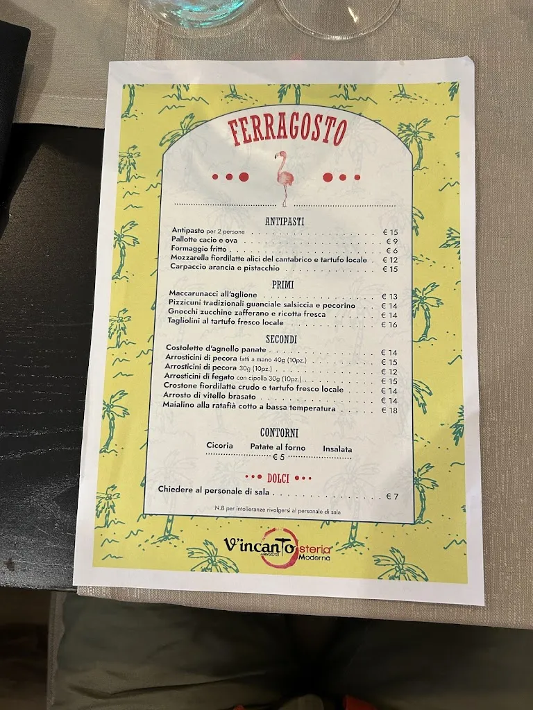 Menu_V'Incanto Osteria Moderna_Carsoli_immagine_2