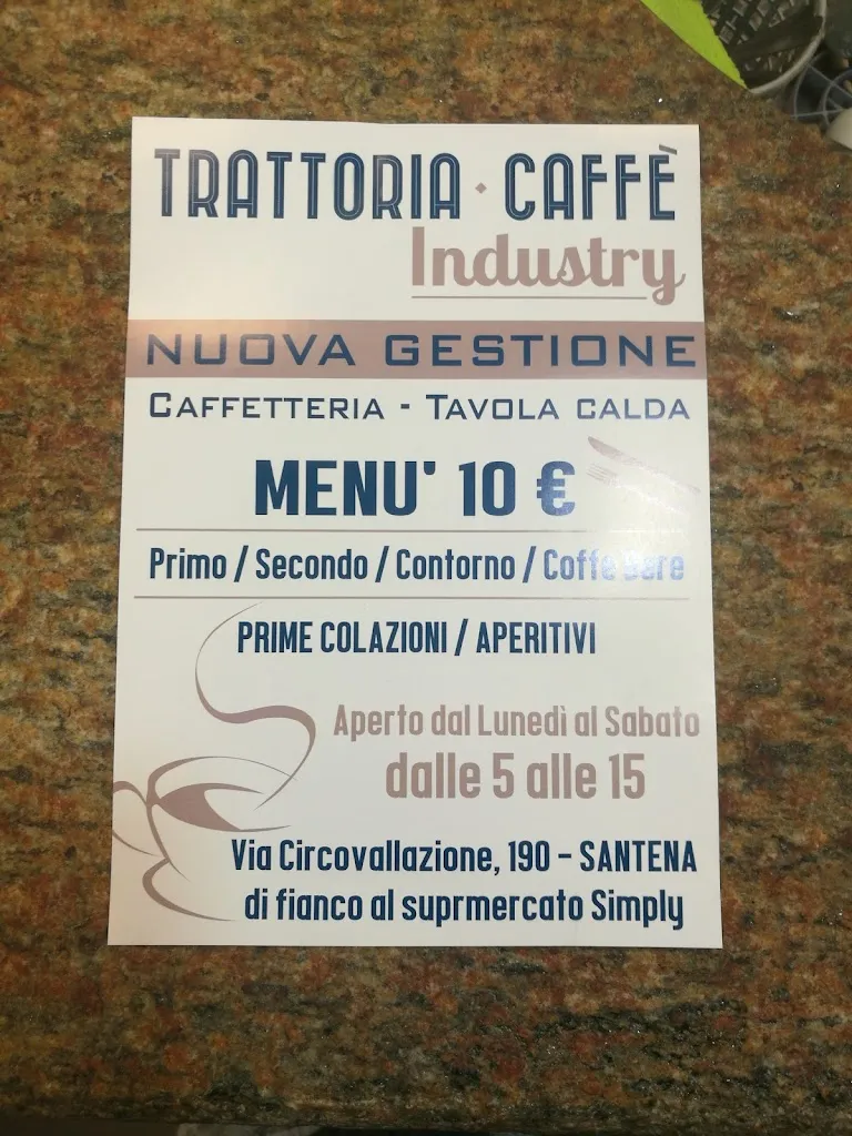 Menu_Industry Caffe' Bar Trattoria_Cambiano_image_3