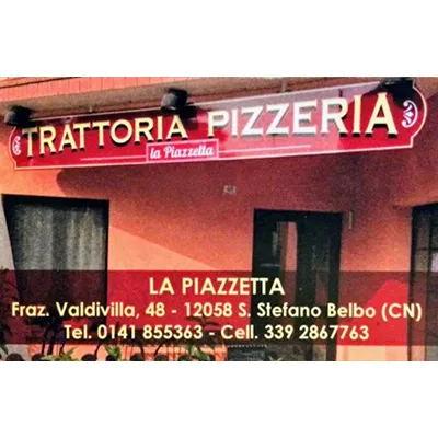 Trattoria Pizzeria La Piazzetta restaurant in Canelli