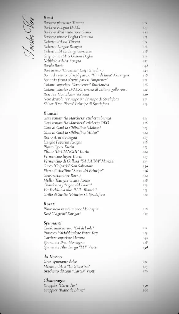 Menu_Ristorante Pizzeria Gambero d’oro_Cantalupo Ligure_immagine_1