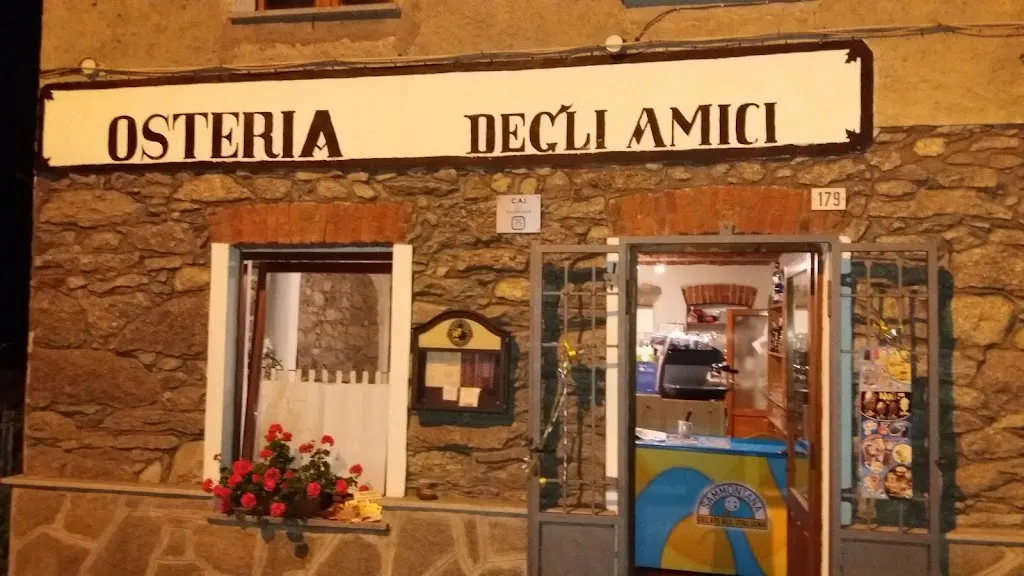 Osteria Degli Amici restaurant in Cantoira