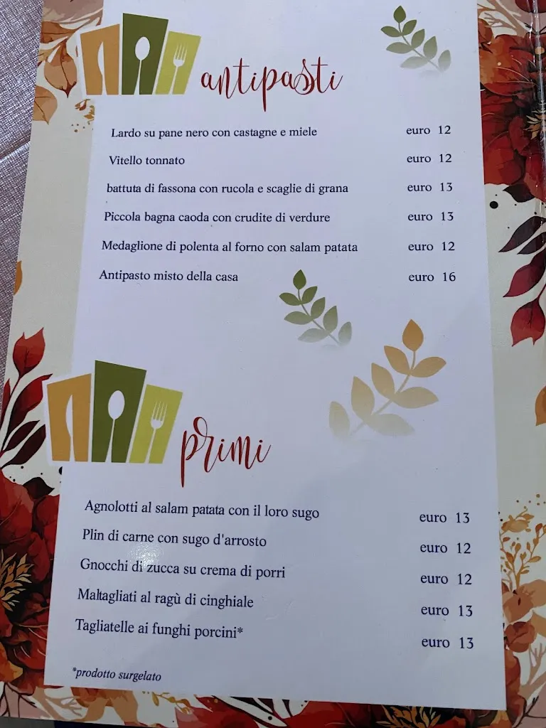 Menu_La Graziosa Trattoria_Caravino_image_4