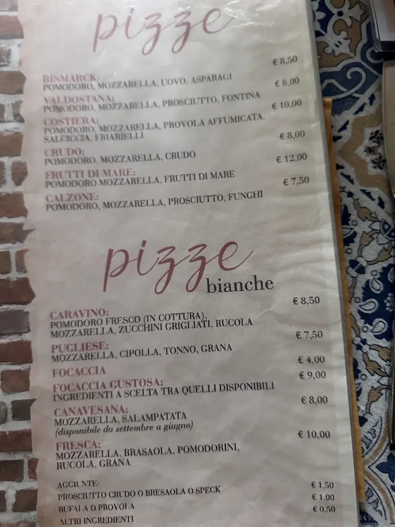Menu_Trattoria Pizzeria Cascina Caravino_Caravino_image_1