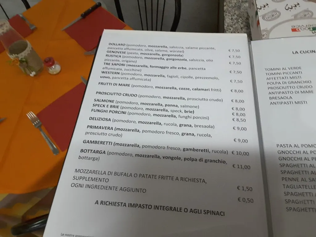 Menu_Il Dollaro_Carema_image_1
