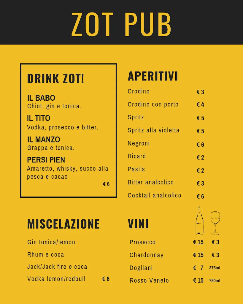 Menu_Zot! Pub Bar Risto_Caraglio_image_4