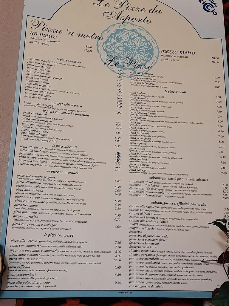 Menu_Ristorante Pizzeria Da Ciccio_Caresanablot_image_1