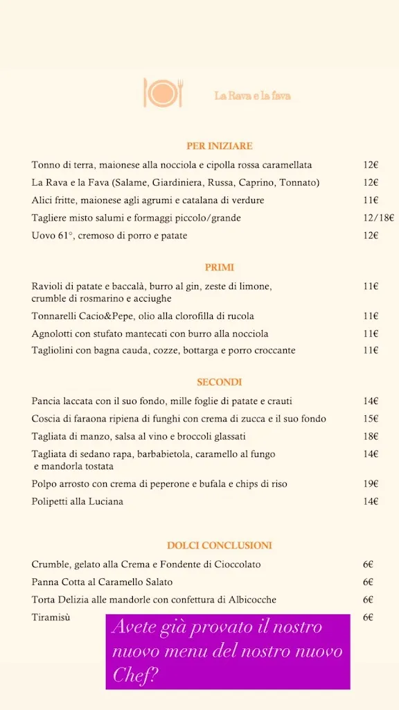 Menu_La Rava e La Fava_Carezzano Maggiore_immagine_4