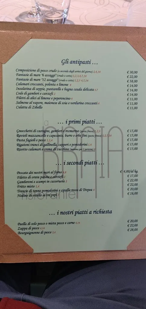 Menu_La Braia_Carpignano Sesia_image_2