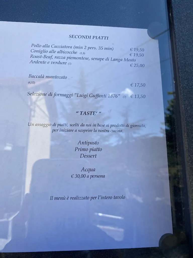 Menu_Ristorante Cacciatori di Milano Massimo_Cartosio_immagine_1