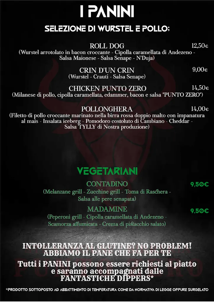 Menu_Punto Zero Steakhouse/Pub/Birreria_Casalgrasso_image_4