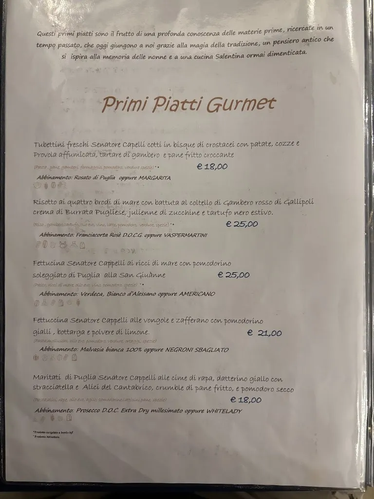 Menu_La Scogliera Terrazza Mare - Pizza & Cucina_Cerfignano_image_1