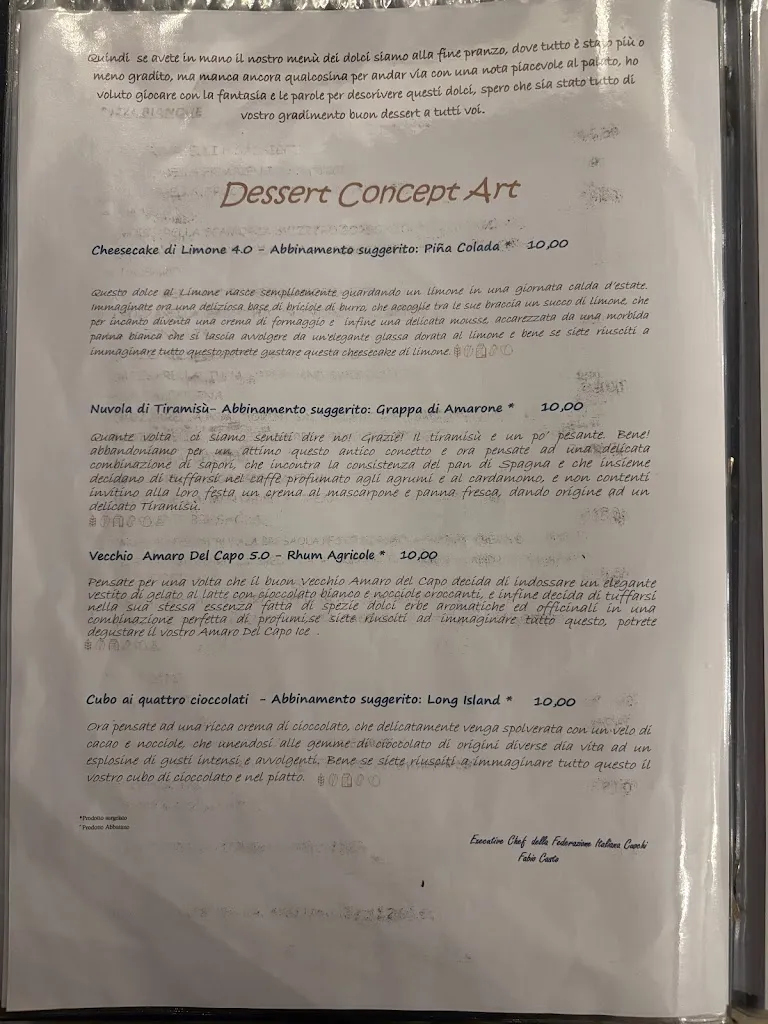 Menu_La Scogliera Terrazza Mare - Pizza & Cucina_Cerfignano_image_2