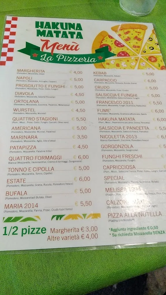 Menü_Pizzeria Hakuna Matata_Cerfignano_Bild_4