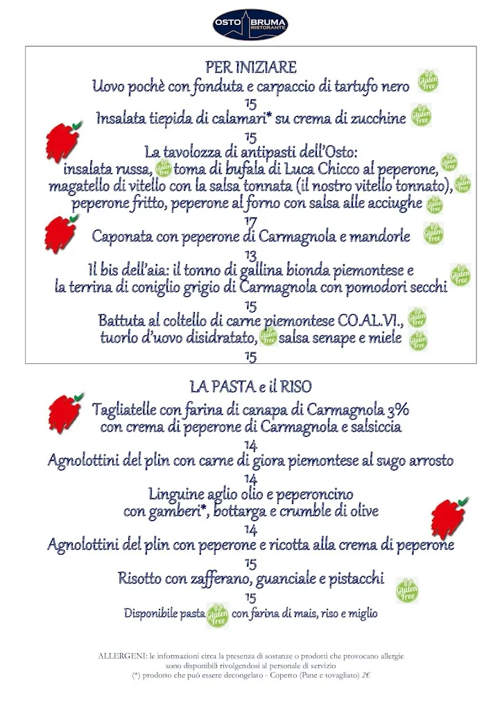 Menu_Ristorante Osto Bruma_Carmagnola_image_1