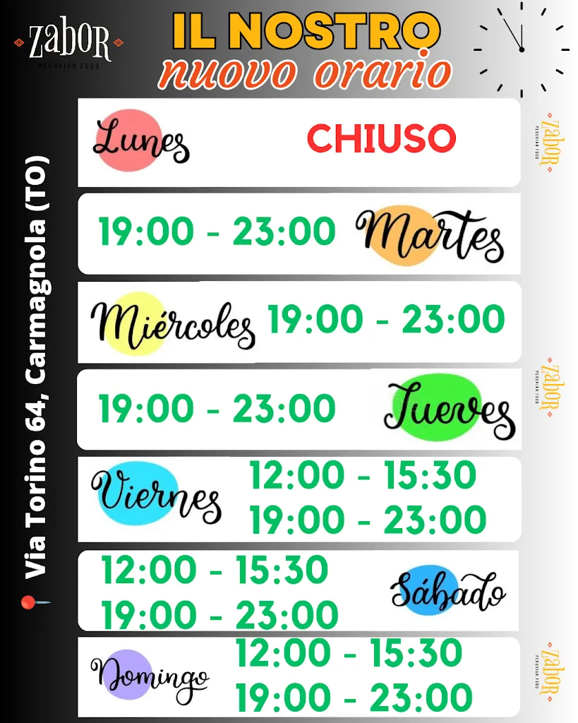 Menu_Zabor - Peruvian Restaurant_Carmagnola_image_3