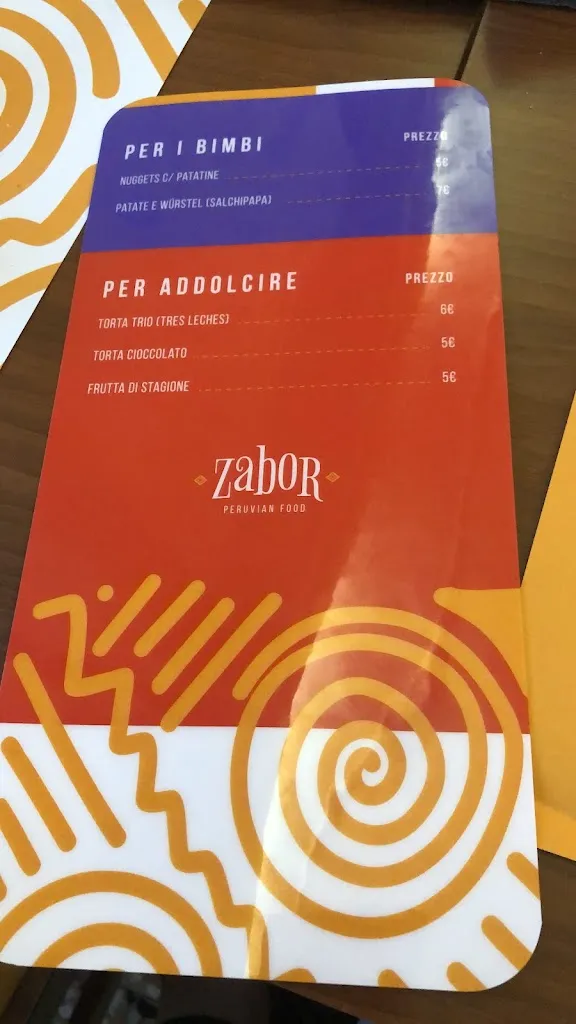 Menu_Zabor - Peruvian Restaurant_Carmagnola_image_4