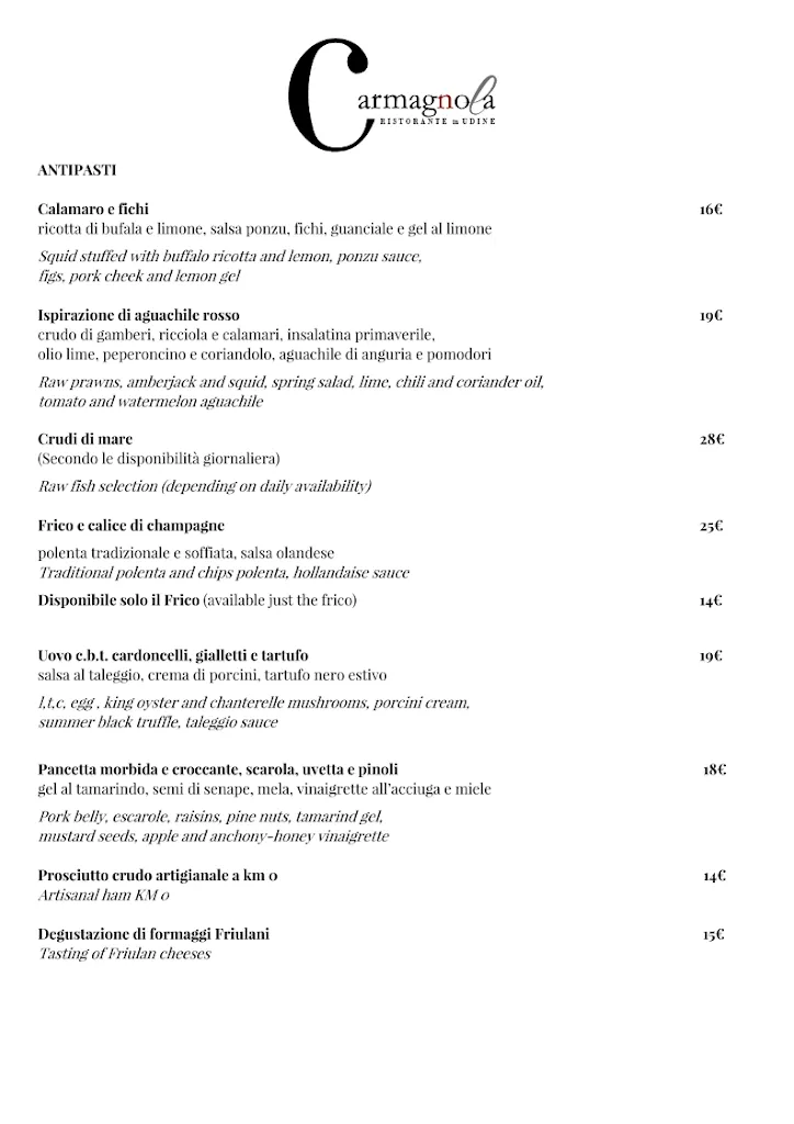 Menu_Ristorante Carmagnola_Carmagnola_image_2