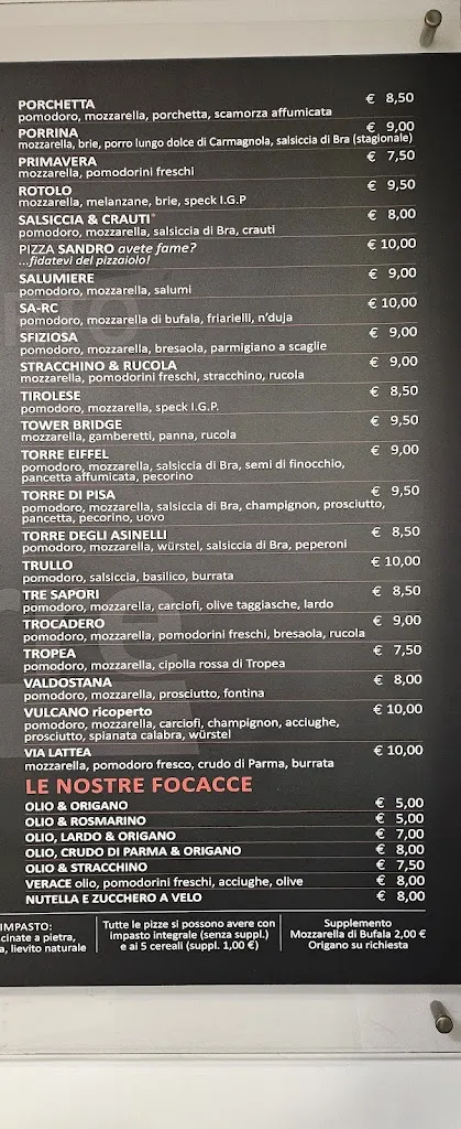 Menu_Pizzeria La Torre Di Latorre Alessandro_Carmagnola_image_3