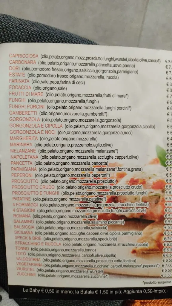 Menu_Pizzeria Le Palme_Carmagnola_image_1