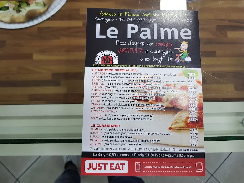 Menu_Pizzeria Le Palme_Carmagnola_image_4