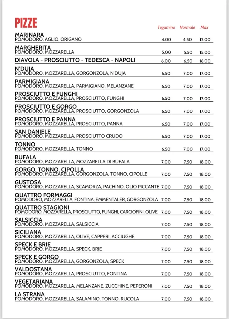 Menu_Pizzeria Passione a legna_Carmagnola_image_2