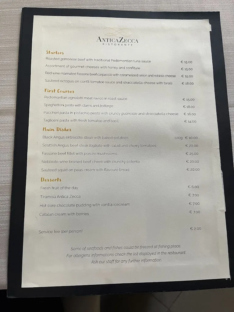 Menu_Antica Zecca_Caselle Torinese_image_3