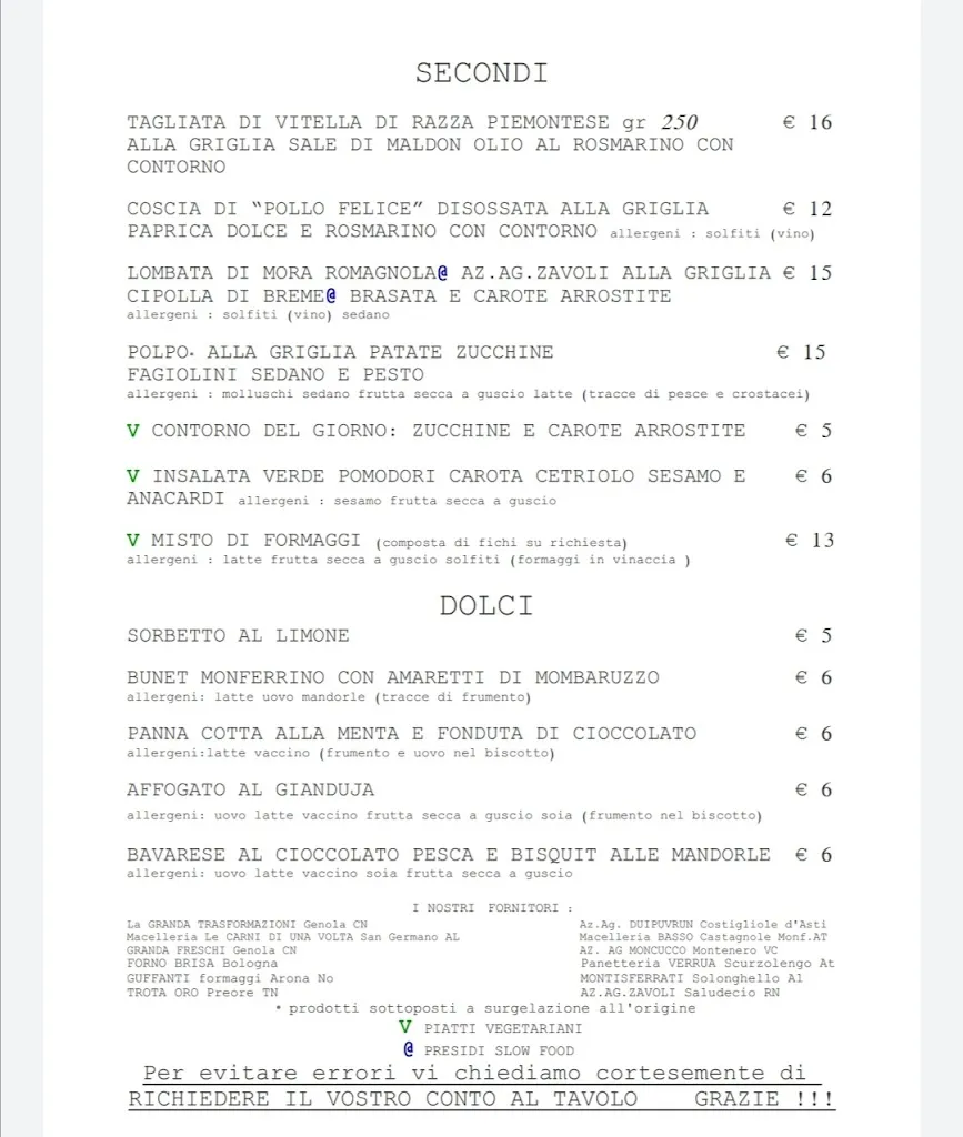 Menu_Osteria del Rooster_Castagnole Monferrato_image_2